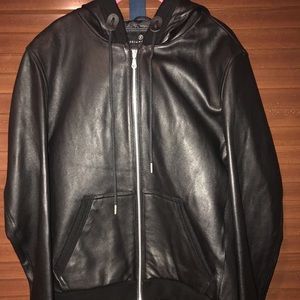 7 diamonds leather jacket